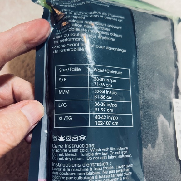 Athletic Works Compression Pants - Picture 3 of 4